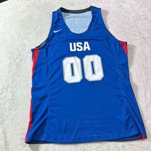 Nike Womens USA Basketball Jersey #00 Size Medium